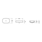 Накладной умывальник Lavinia Boho Bathroom Sink 33311002